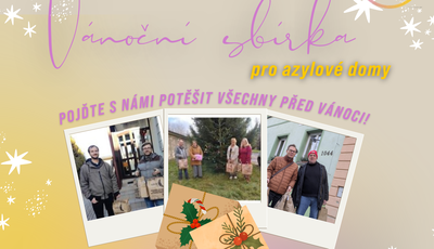 Štědrovečerní sbírka pro azylové domy v Ústeckém kraji